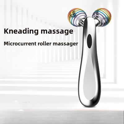 Rainbow Roller Massager, Micro-current Beauty Device, Household 3D Beauty Device