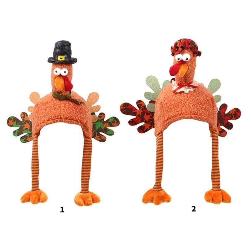 Turkey Hat For Holiday Celebration Entertaining Turkey Hat Stylish Hat Decoration For Christmas And Thanksgiving