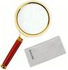 60mm 80mm 100mm Lens Handheld Magnifying Glass 10X High-Definition Retro Magnifier Eye Loupe Magnifying Glasses