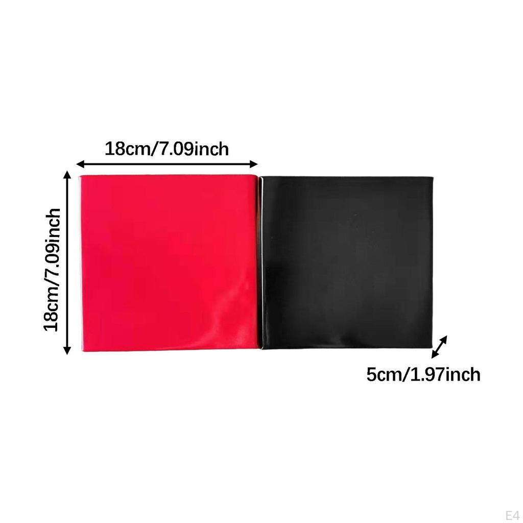 Arm Wrestling Battle Table Pads Cushion Easy Installation Sturdy PU Leather with Rod Wrist Strength