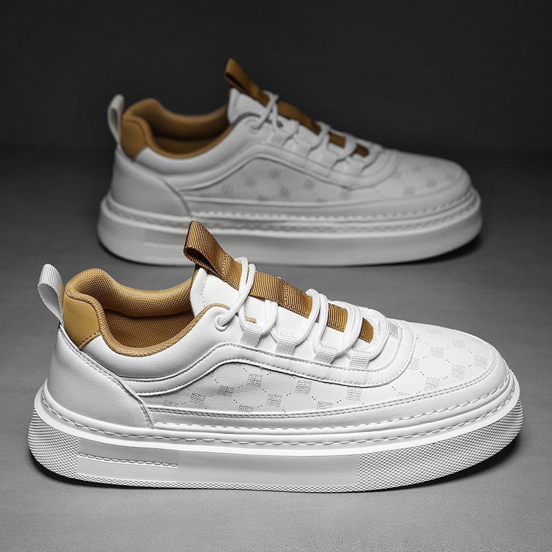 

2024 winter men s shoes new Korean version of casual fashion versatile trendy shoes men s non-slip wear-resistant breathable sports shoes 44