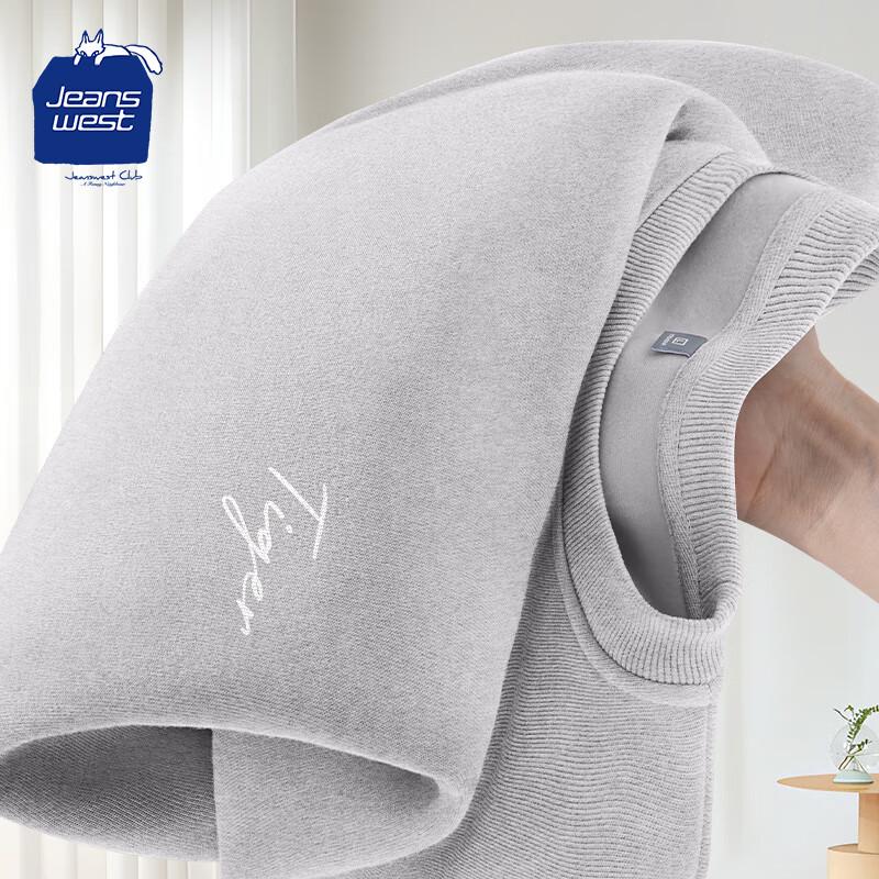 Jeanswest Club Men's Fleece Round Neck Sweatshirt