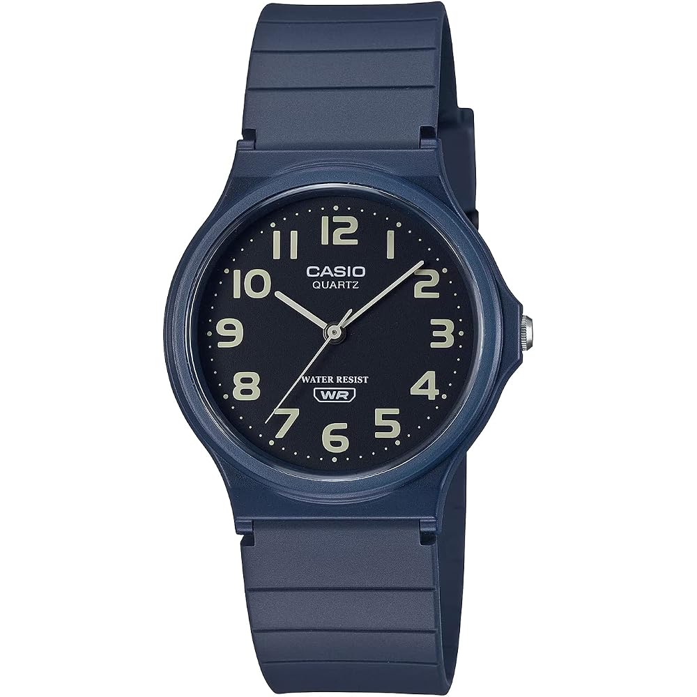 CASIO Analog Watch, Cheap Casio MQ-24UC-2B, Urethane Strap, Unisex, Matte Navy, Overseas Model [Parallel Import]