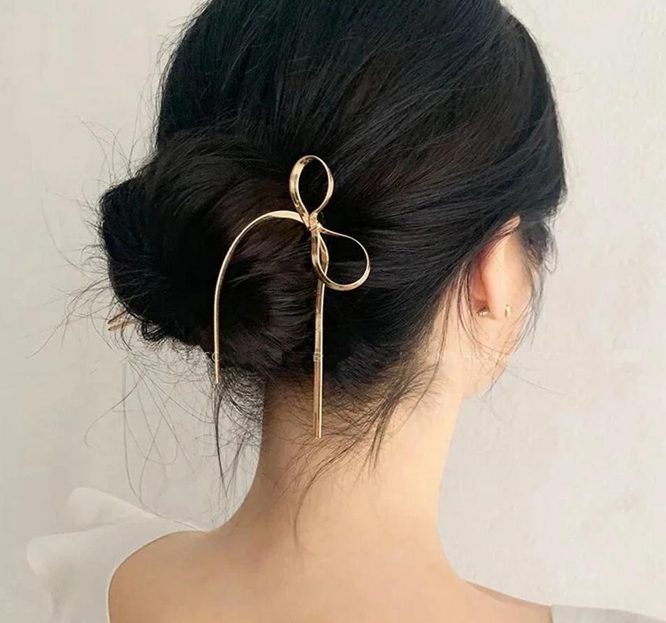 Simple U Shape Hair Clips Bobby Pins for Women Metal Bobby Pins Barrettes Bridal Hairstyle Tools Accessories for Women Bun Maker