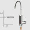 Electric Instant Heater Faucet Tap 360Rotation LED Digital Display Hot Water Kitchen Faucet Tankless Hot Cold Mixer Tap 3000W