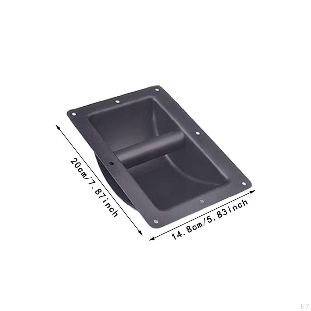 2 Pieces Speaker Cabinet Handles Heavy Duty Supplies Grasp Side Handle Lightweight Loaded