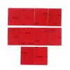 10 stk 75*100 mm Ultrafine Våt/Tørr Slipe svampblokker Assortert Korn 120-3000 Vaskbar Gjenbrukbar For Polering Slipeskiver