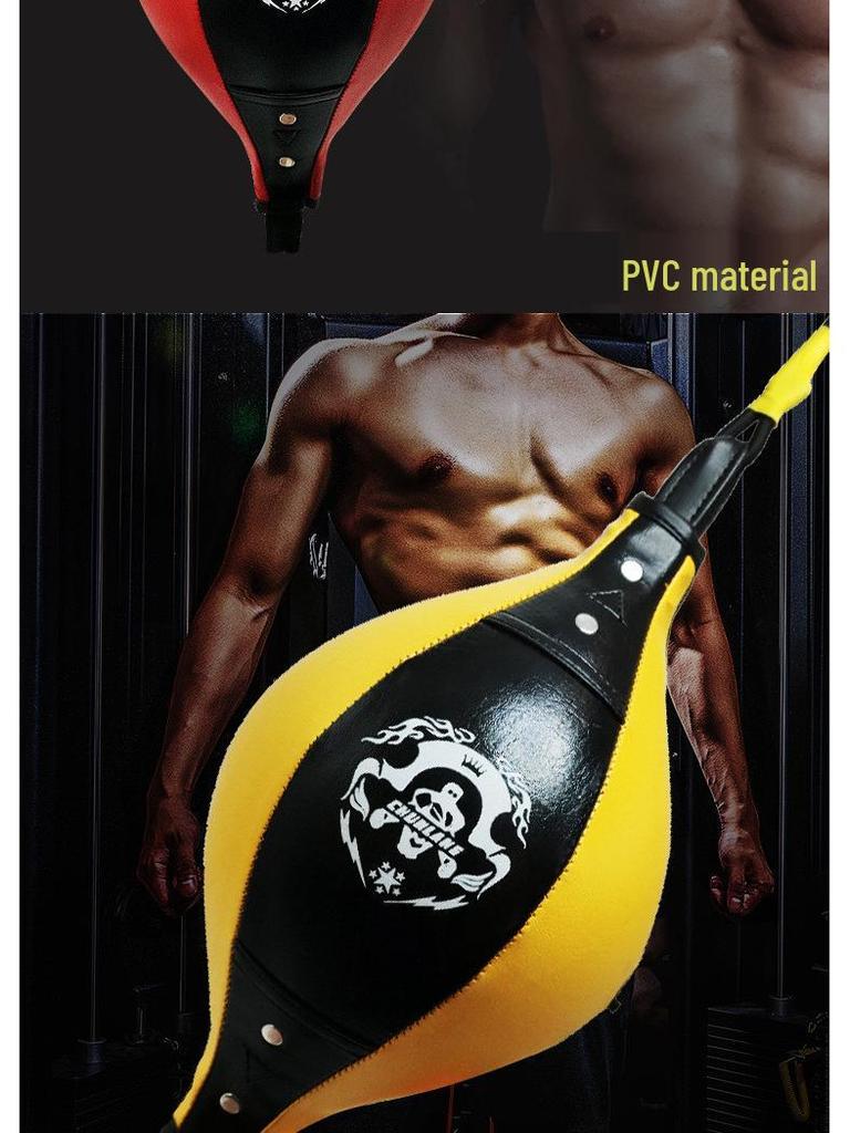 Elastic Diamond Pattern Boxing Speed Ball for Muay Thai & Reaction Training