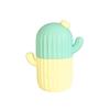 Cactus Shape Ice Cube Roller Massager with Silicone Mold for Reducing Eye Puffiness Reusable Facial Spa Accessory