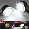 Neues 2-teiliges LED-Unterseiten-Spiegel-Bodenlicht für Ford Edge Fusion Flex Explorer Mondeo Taurus F-150 Expedition