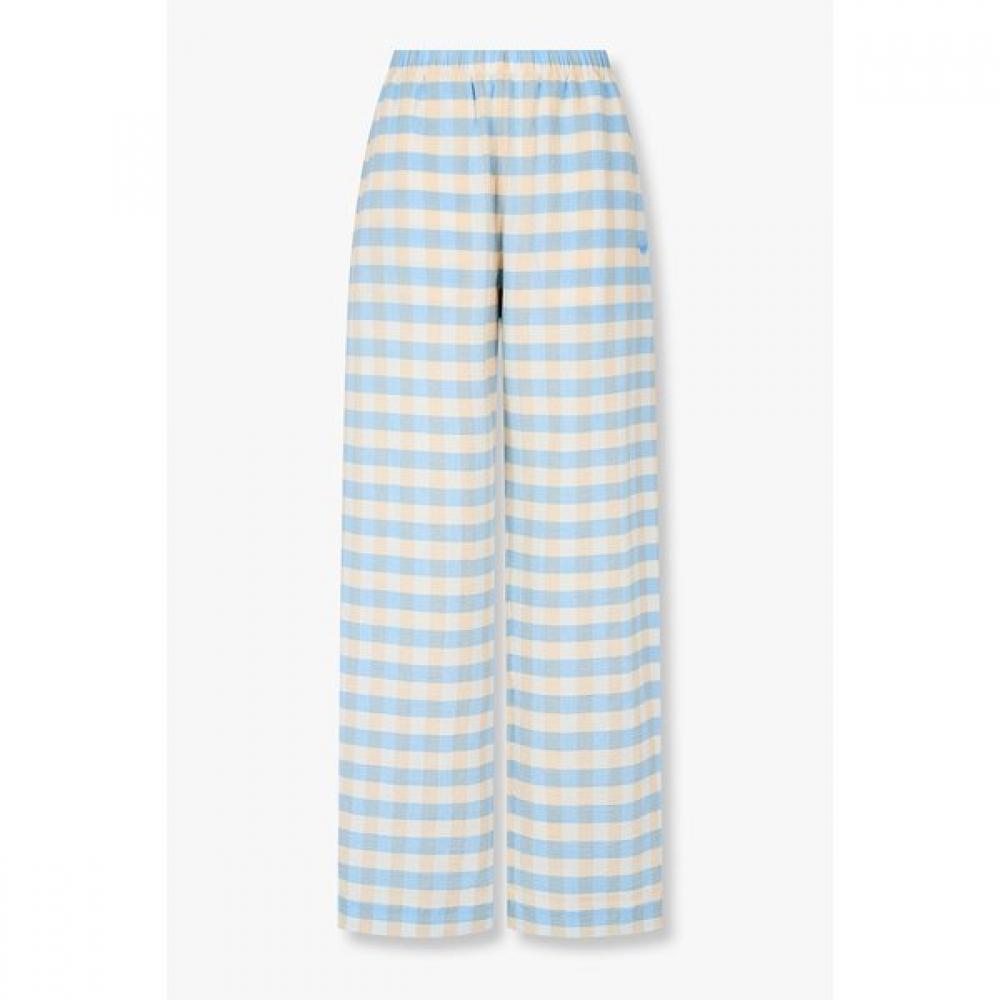 Emporio Armani Women S Stretch Pajama pantS Check Pattern 0826132550 S