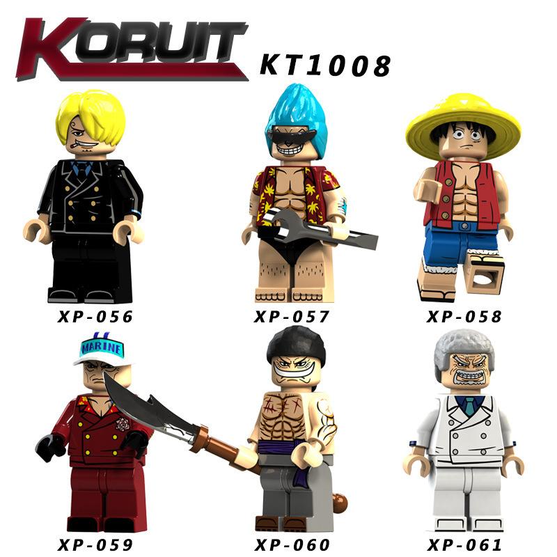 Kerui Kt1013 Kt1008 Nautical Pirates Building Block Figurine Assembly Toy King Bag