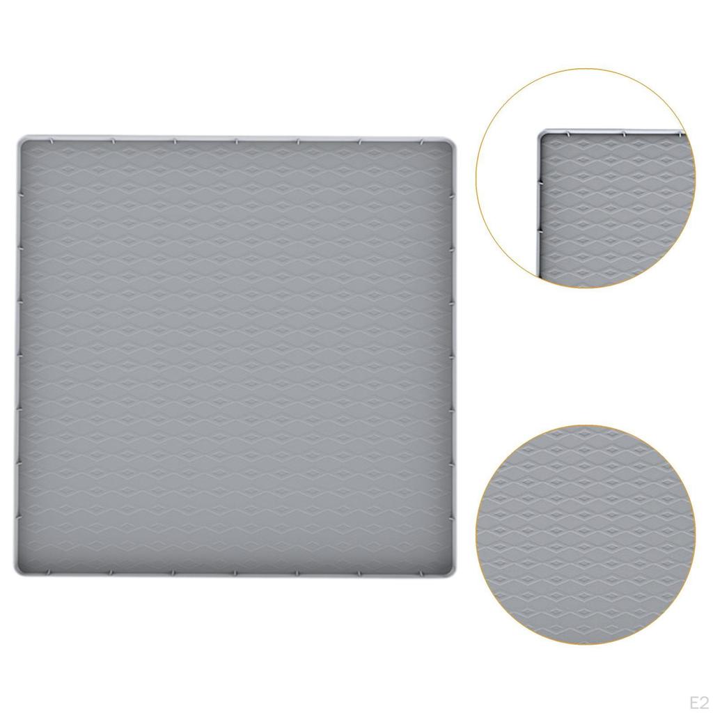 Fridge Floor Mat Accessories Gifts Practical Prevent Water Spilling Leakproof Reusable Multifunction