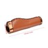Bicycle handle grip (PU made, brown) | Lightweight & anti-slip