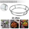 1Pcs Round Bottom Wok Rack Stainless Steel Cookware Ring Durable Pot Mat