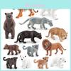 Wildlife Animal Pvc Static Models For Home Decor Gift For Nature Enthusiasts