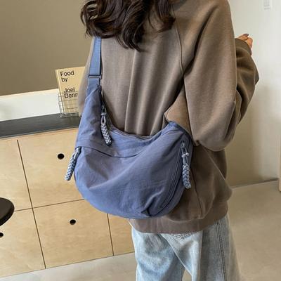 Simple Women's Nyl Shoulder Bag Large Capacity Hobos Messenger Bags for Girls School Fashi Crossbody Female Casual Handbags