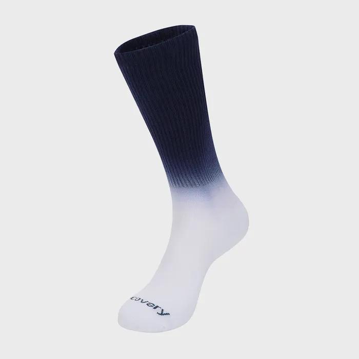 Gradient Dyed High Socks (D/NAVY)