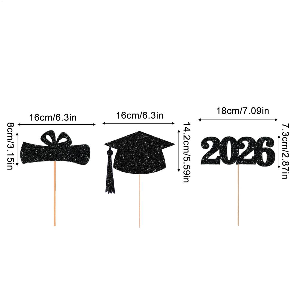 Graduation Season Decor 2026 Graduation Cake Topper for Graduation Cake Topper Party DIY Cake Dessert Decoration Supplies