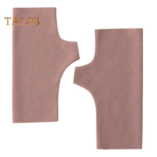 1 Pair Fall Winter Gloves Fingerless Knitted High Elasticity Touchscreen Non-slip Arm Warmers Arm Sleeves Keep Warm Windproof Cycling Wrist Covers