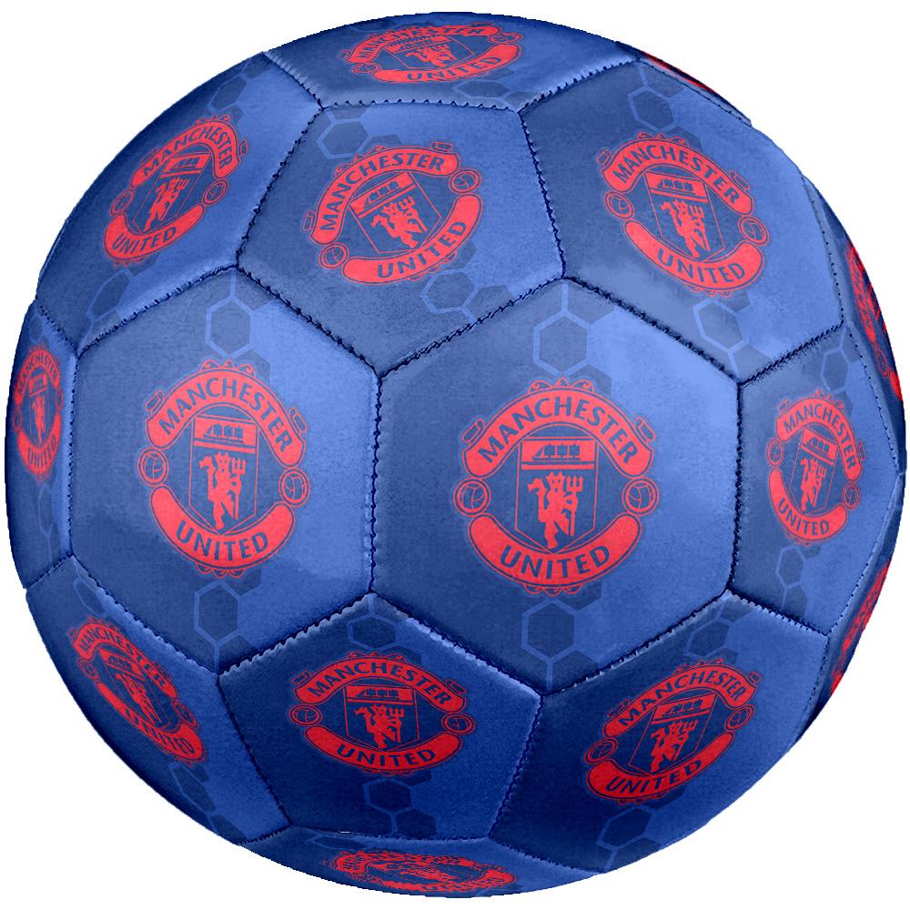 Manchester Crest Size 5 Football Machine Sewn Indoor/Outdoor Training and Matches Ideal for Soccer Enthusiasts Distinctive Home Decor And Party Gift