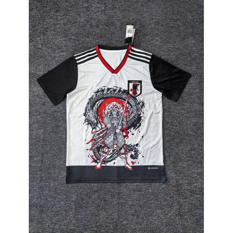 Kurzärmeliges Fußballtrikot inspiriert von der japanischen Nationalmannschaft Anime-Kollaboration Dragon Ball One Piece Naruto