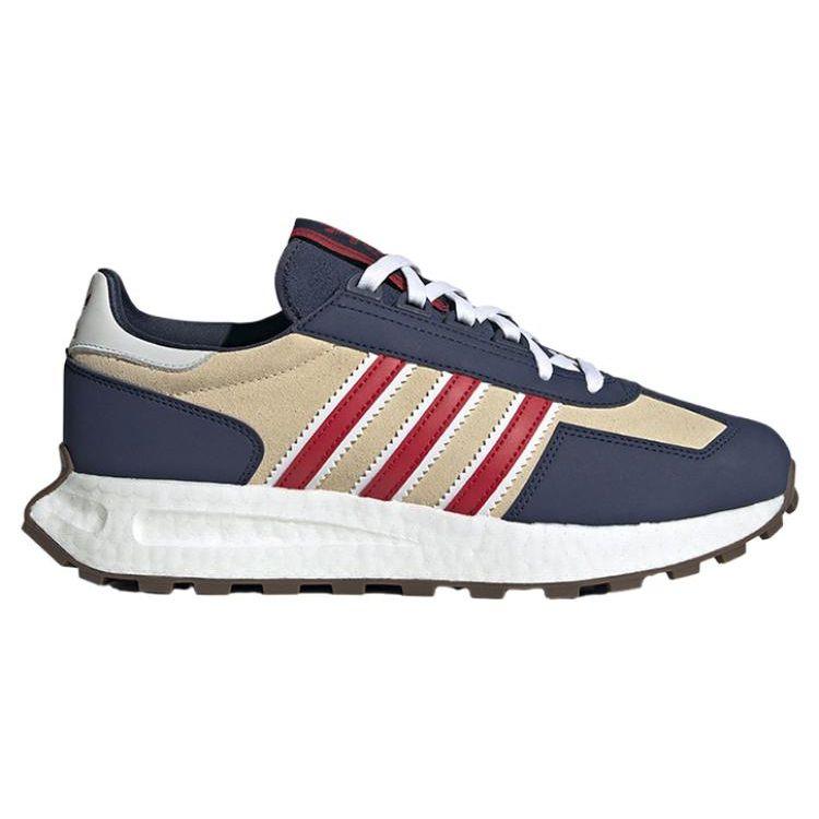 Adidas Originals Retropy E5 Retro Leather Durable Fit Low Top Running Shoes Unisex Sneaker Blue White IG9995