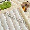 Plush Milk Velvet Mattress Pad - Thick Quilted Cushion for Dorms, Tatami, or Single Beds