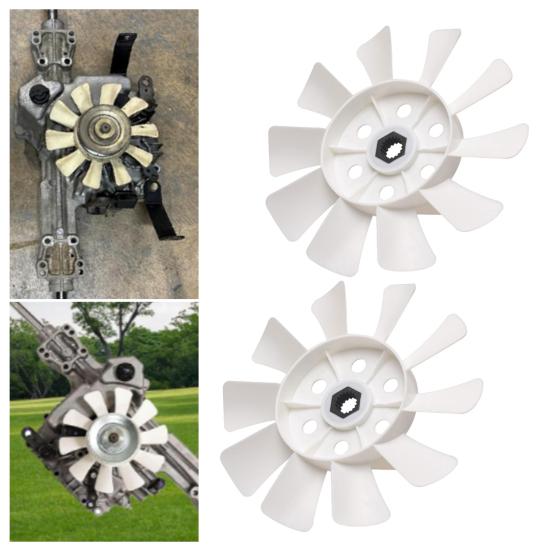 M809036 AM882303 Yedek Traktörler Şanzıman Soğutma Fanı 10 Kanatlı Tahrik Fanı John Deere L105 LT150 Çim Biçme Makineleri İçin