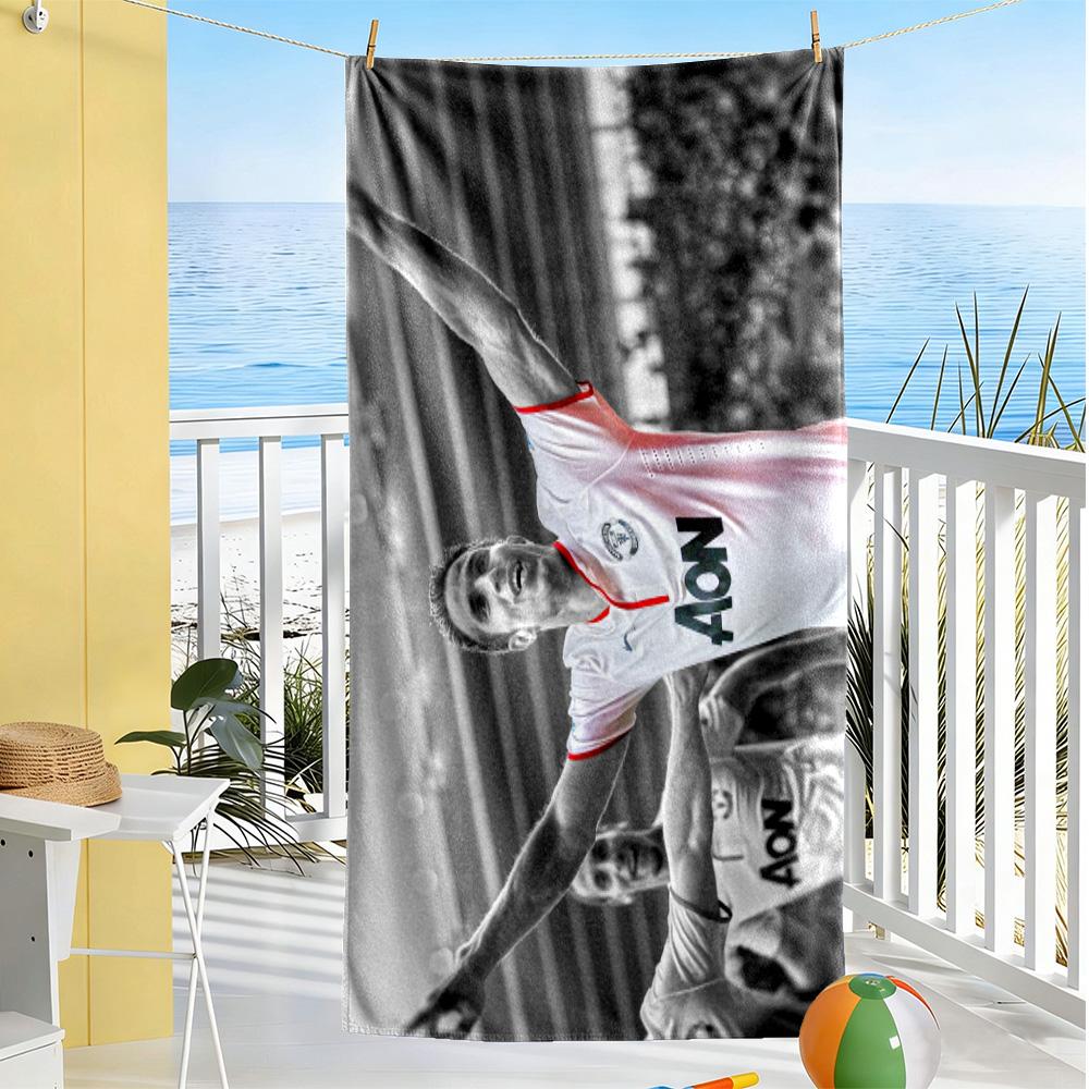 Victory Pose: V.persie's Celebration Beach Towel Soft Durable Quick-Dry Comfortable Lightweight
