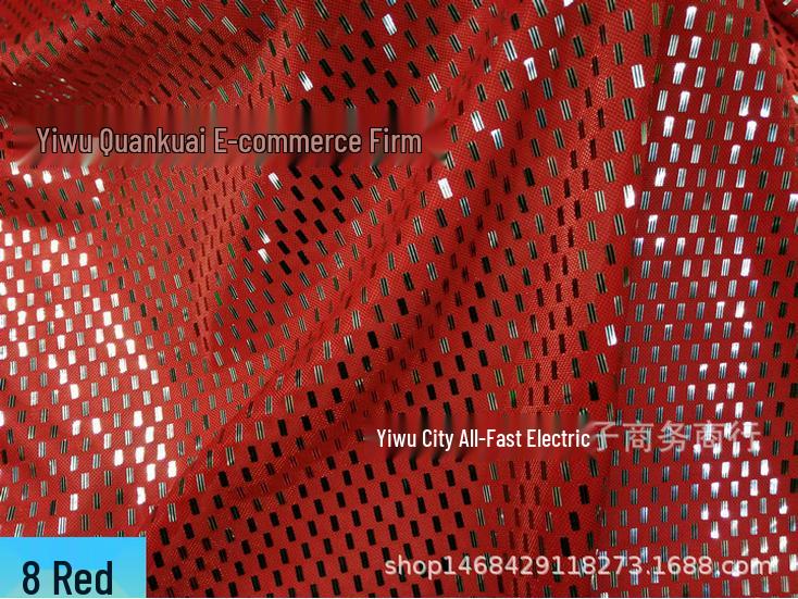 Kationischer Gold- & Silberfaden Stoff Tanzkleid, Hijab-Accessoire, Handtasche