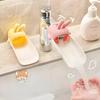 1Pc Faucet Extender Splash-proof U-shaped Cute Bunny Design Adults Children A Bathroom Handwashing Toy Kids Hand Washing Device