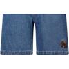 New Era FW25 Logo Loose Straight Leg Denim Shorts Unisex Shorts 14726448