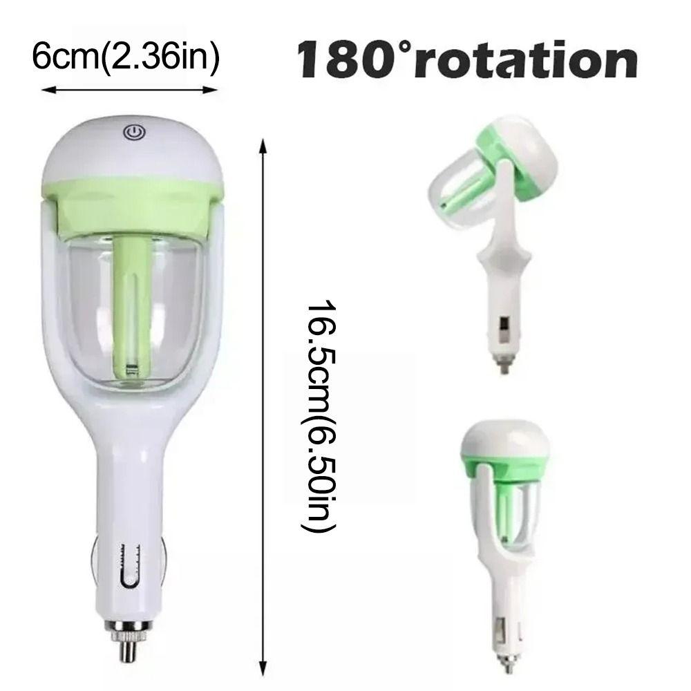 Portable Steam Air Purifier Refillable Car Air Freshener Auto Mist Maker  Vehicle Mounted