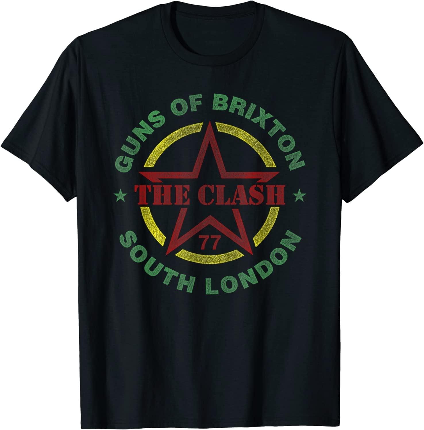YBAB The Clash - Guns of Brixton T-Shirt S чёрный