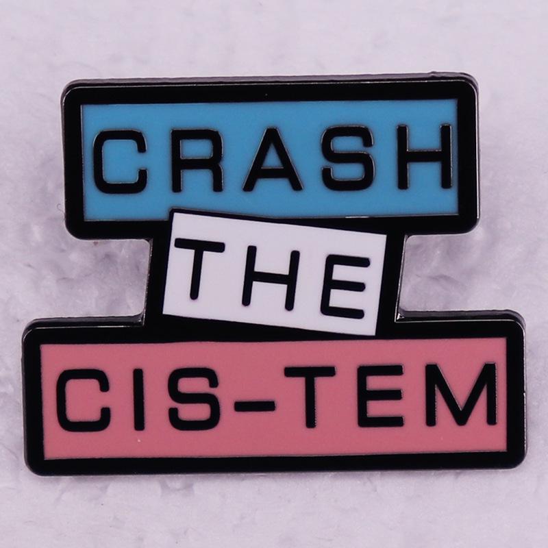 RuPaul s Drag Race Variety Show Brooch: System Crash Badge
