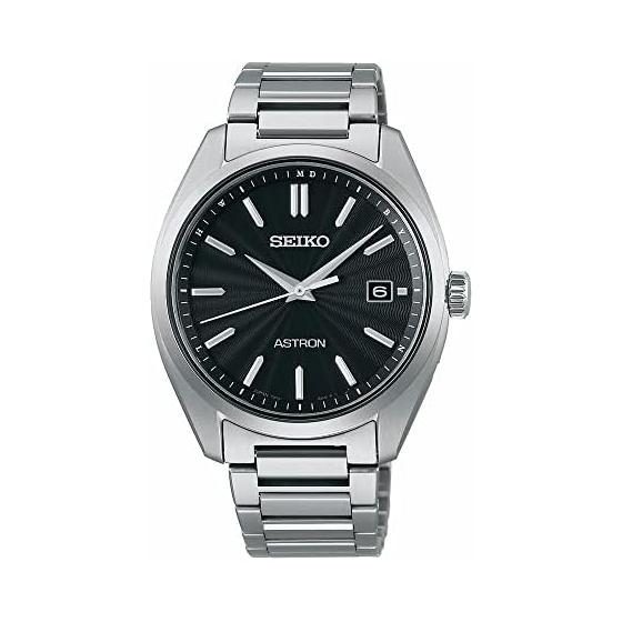 

[Seiko Watch] ASTRON SBXY033 Men s Watch Made in Japan Solar Radio Equipped with Date Calendar Pure Titanium Case and Strap Dial Black