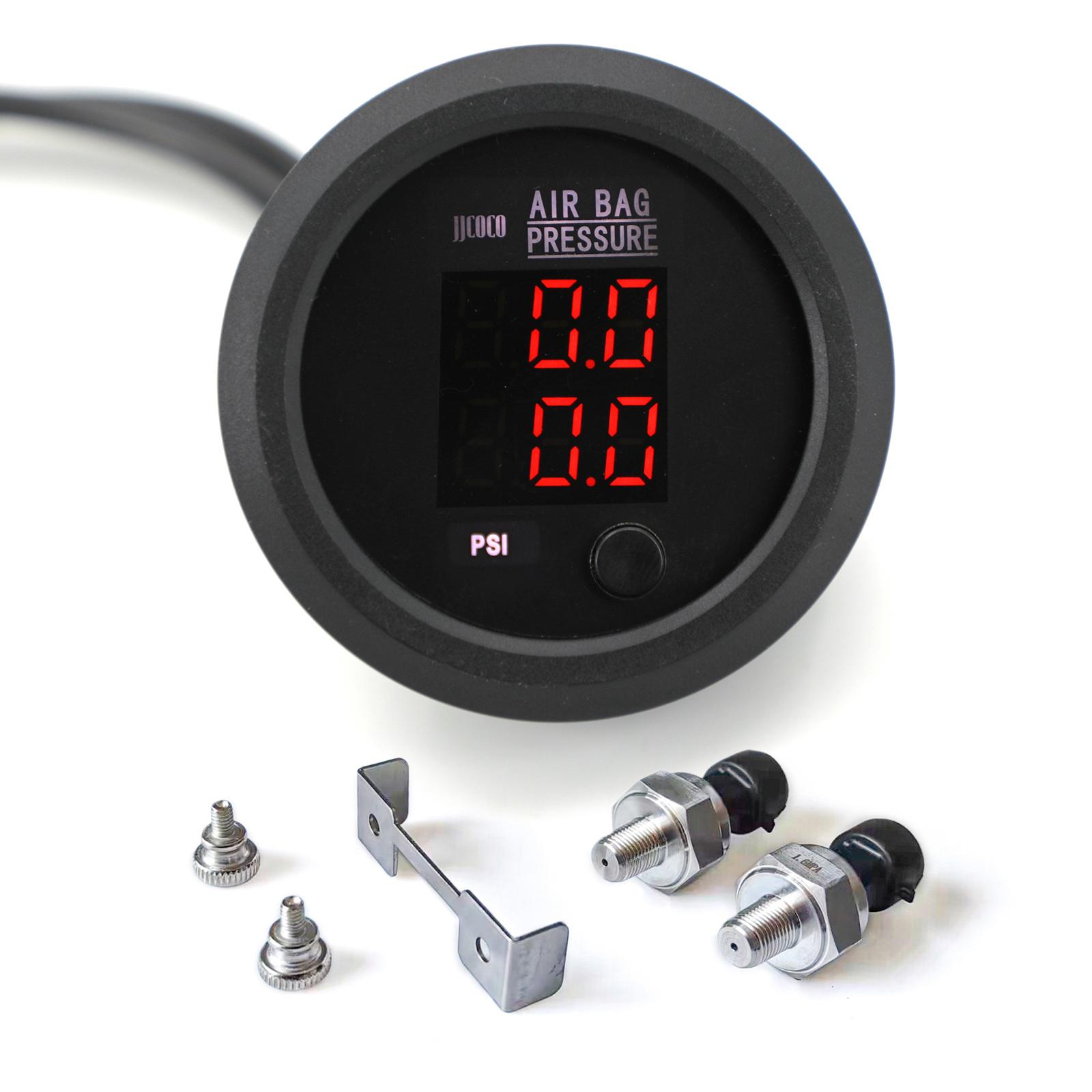 12/24V 0-232PSI/16BAR S-Series Ultra-Thin Round 52mm