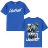 Gruppo Kpop Hip Hop Coreano Lngshot T-shirt Unisex Donna Abbigliamento Moda Harajuku Oversize Manica Corta Cotone Magliette Regali per Fan