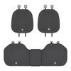 BYD Qin Pro/Plus Leather Seat Cushion: All-Season Universal 3-Piece Set