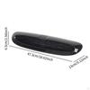 Front Hood Bonnet Vent Trim 51137376052 Automobile Accessory Lightweight Glossy Black Repair Parts