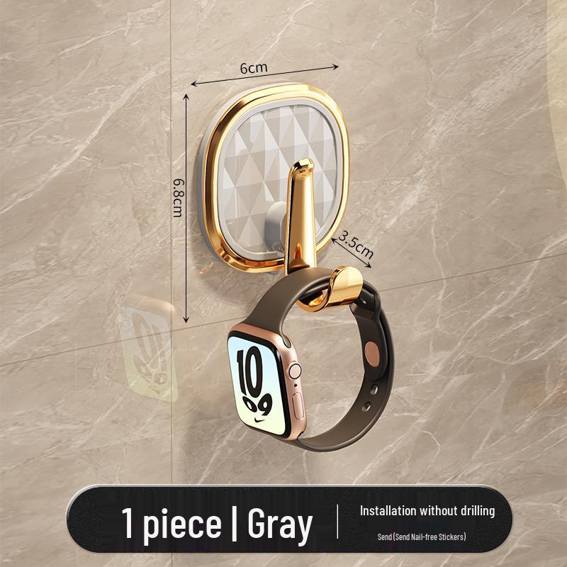 Nicht abfärbender Saugnapf-Klebehaken für Rucksäcke, Mäntel, Küche, Kleidung & Schlüssel