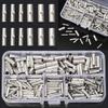 200pcs 12-10 AWG Non-Insulated Butt Connectors Cable Crimp Terminals  Electrical Wiring Projects