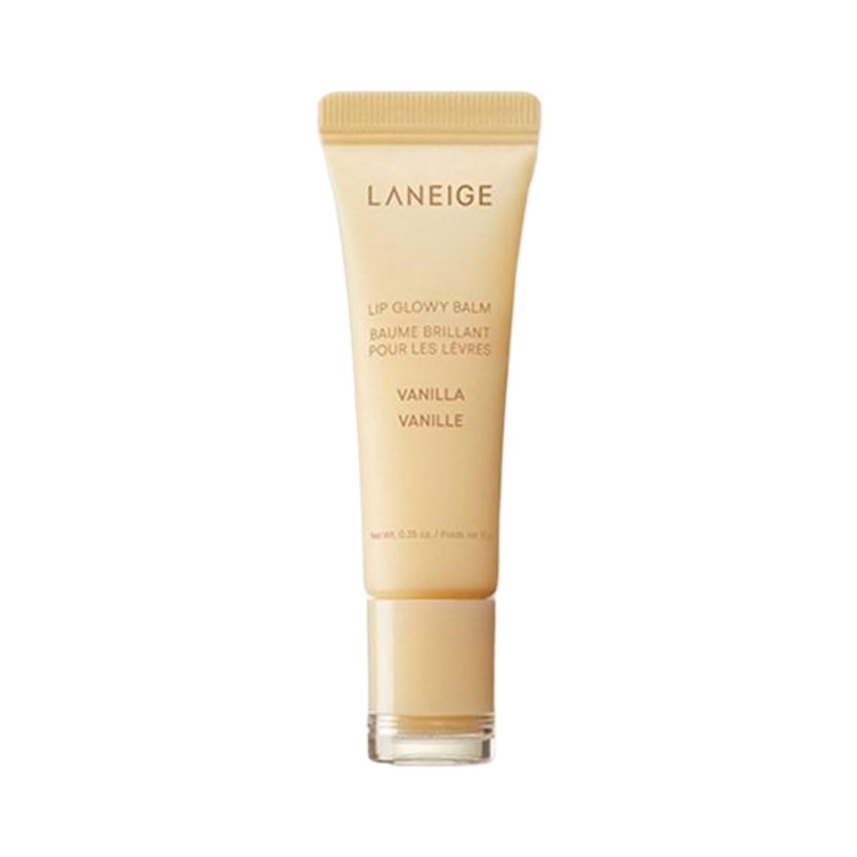 LANEIGE Lip Glowy Balm Vanilla 10g - Lip Glowy Balm, Tinted Lip Balm, Hydrating Lip Treatment