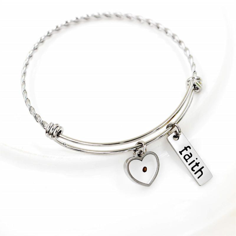 Adjustable Stretch Stainless Steel Geometric Bracelet For Men Women
