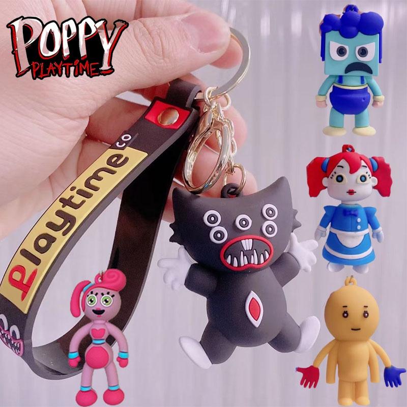 Poppy Playtime Keychains Mommy Long Legs Keyring Figures Gift