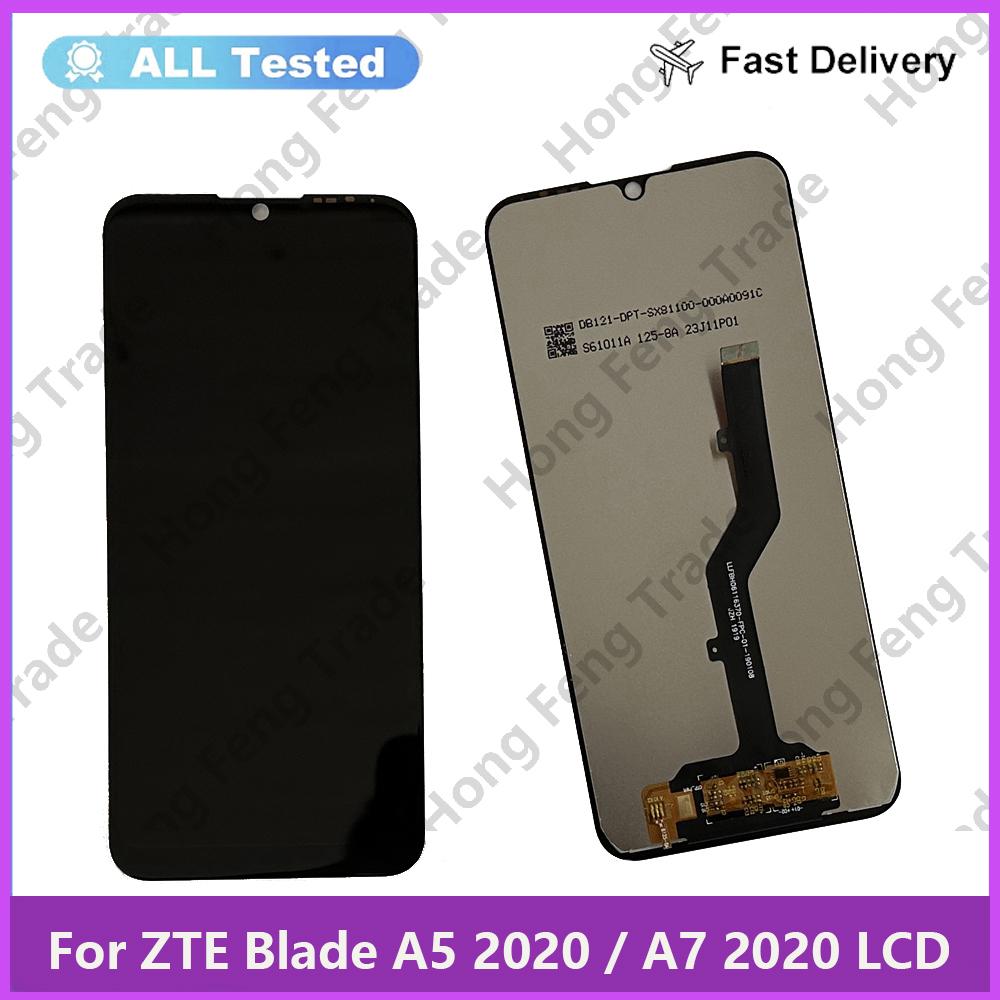 

LCD Screen and Digitizer Full Assembly for ZTE Blade A5 2020;Black; + Tools