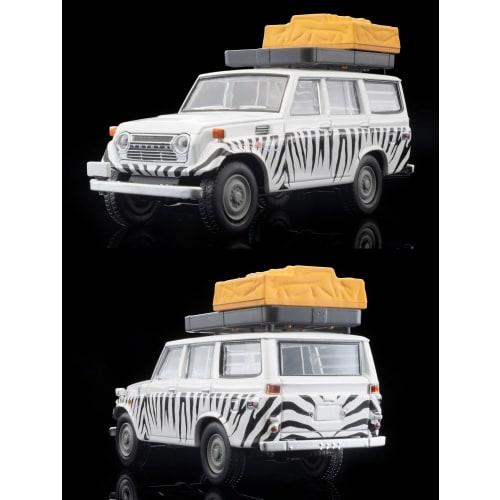 TOMYTEC Kaiyodo x Tomica Limited Vintage DioColle 64 #CarSnap 28a Safari 1 (Includes Toyota Land Cruiser FJ56V) ABS Resin and PVC Figure and Accessori