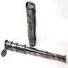 London Solid Brass Antique Finish Vintage Nautical Telescope Leather Case Antique Brass,