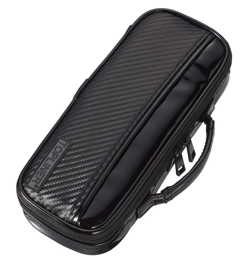 Raymay Fujii Pencil Large Carbon FSB147B Case, Capacity, Topliner, Black,